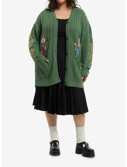 Lackadaisy Characters Girls Cardigan Plus Size - US 2548