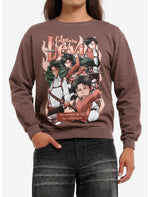 Attack On Titan Captain Levi Collage Sweatshirt - US 6801