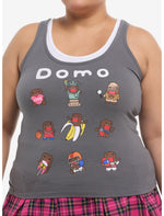 Domo Grid Two-Tone Tank Top Plus Size - US 2921
