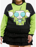 Invader Zim GIR Split Girls Sweatshirt Plus Size - US 3188