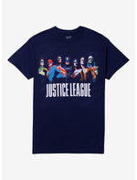 DC Comics Justice League Group T-Shirt By Alex Ross - US 5237