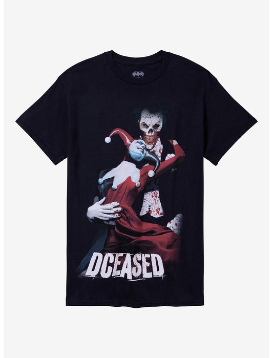 DC Comics Batman DCeased Joker & Harley Quinn T-Shirt - US 0941