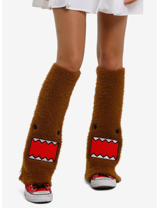 Domo Face Fuzzy Leg Warmers - US 3817