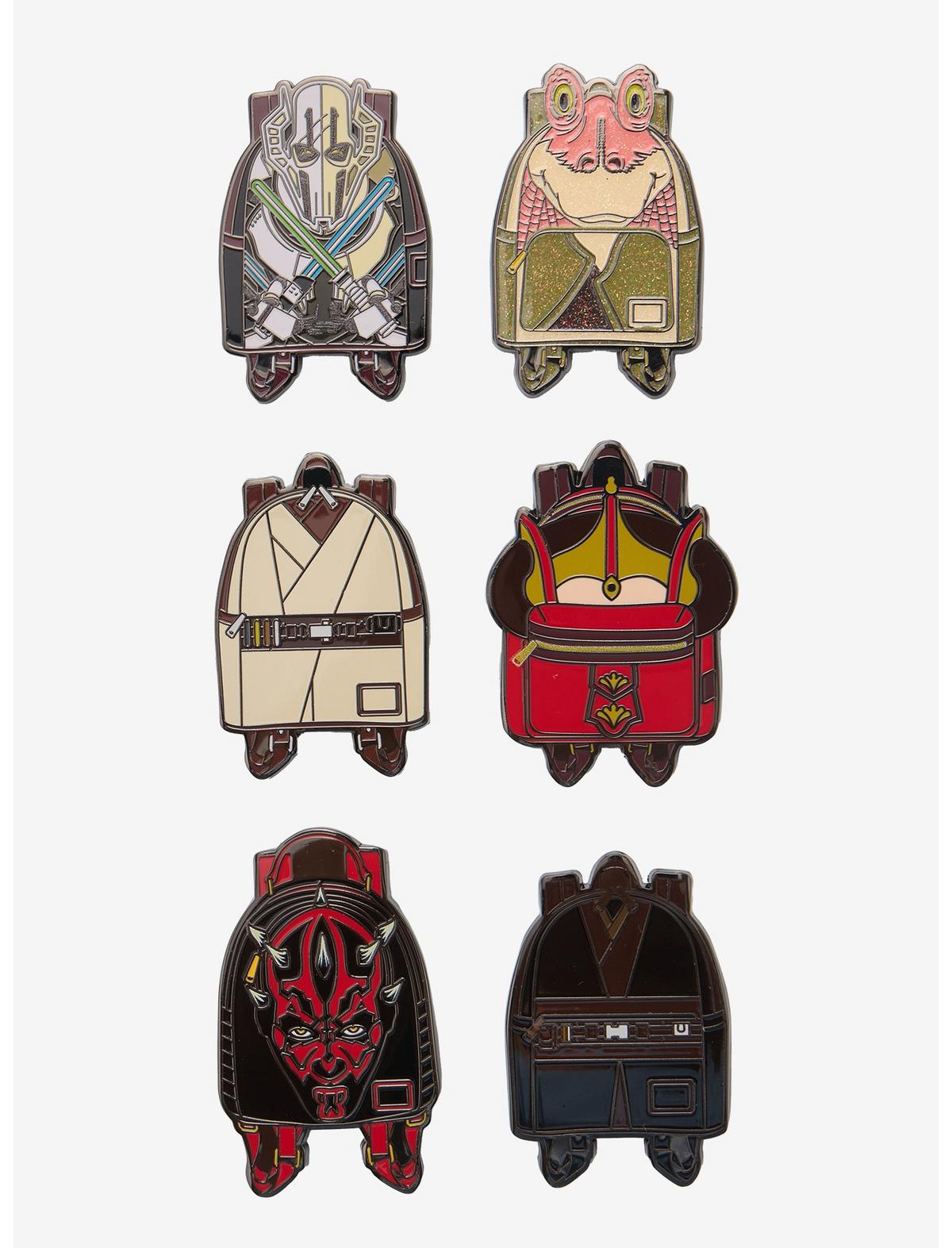 Loungefly Star Wars Backpack Blind Box Enamel Pin Hot Topic Exclusive - US 7051