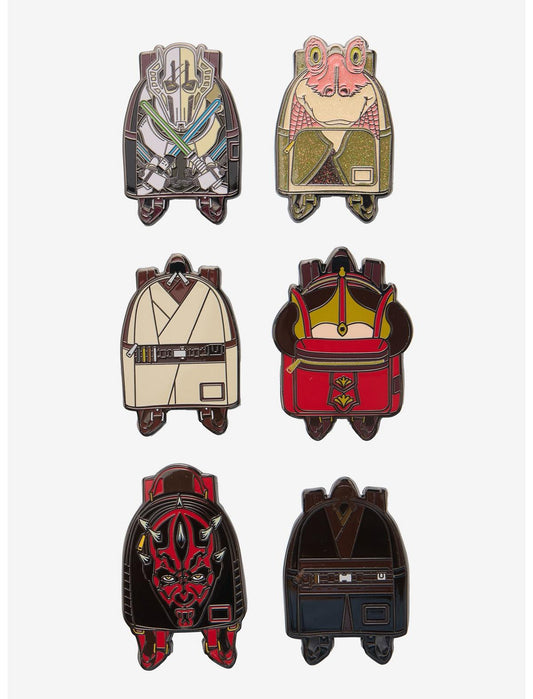Loungefly Star Wars Backpack Blind Box Enamel Pin Hot Topic Exclusive - US 7051