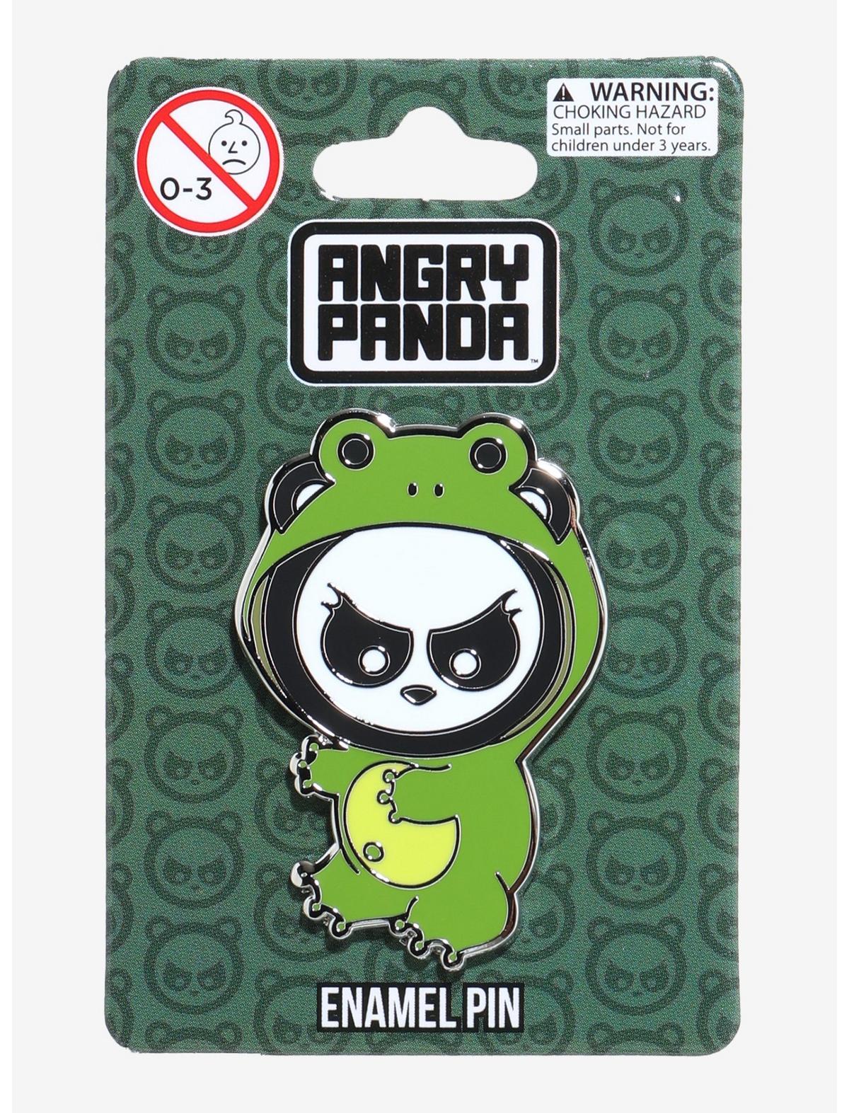 Angry Panda Frog Costume Enamel Pin Hot Topic Exclusive - US 7098