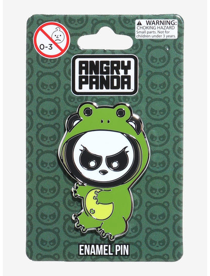 Angry Panda Frog Costume Enamel Pin Hot Topic Exclusive - US 7098