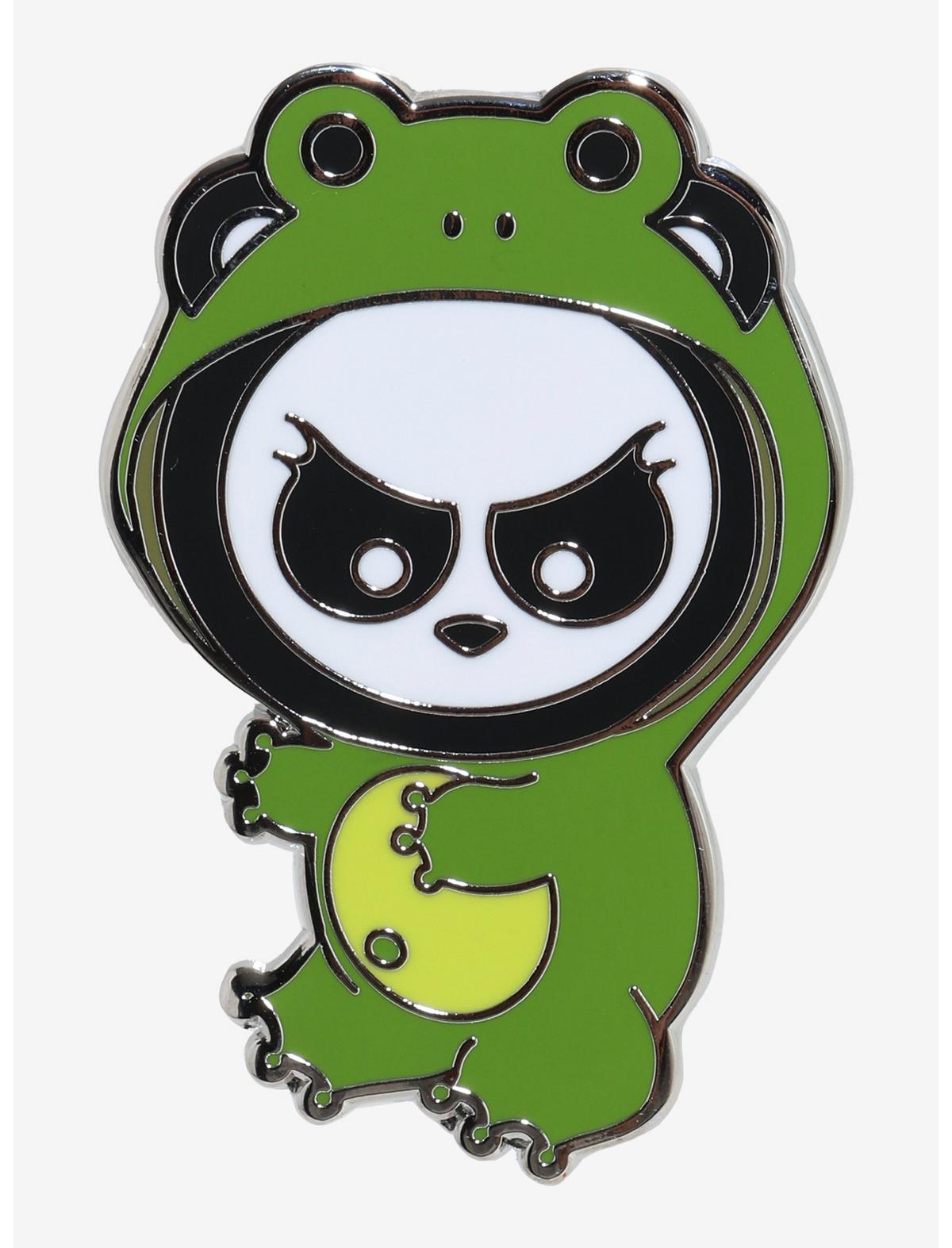 Angry Panda Frog Costume Enamel Pin Hot Topic Exclusive - US 7098