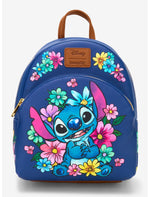 Loungefly Disney Stitch Flowers Mini Backpack - US 3953
