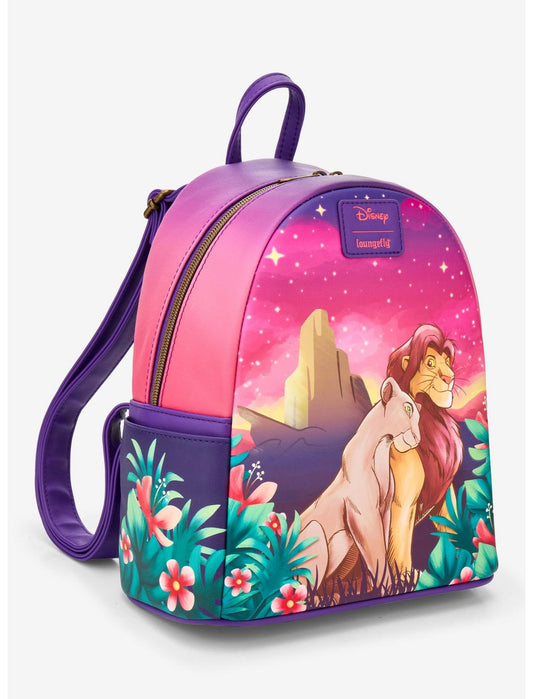 Loungefly Disney The Lion King Nala & Simba Pride Rock Mini Backpack - US 7327
