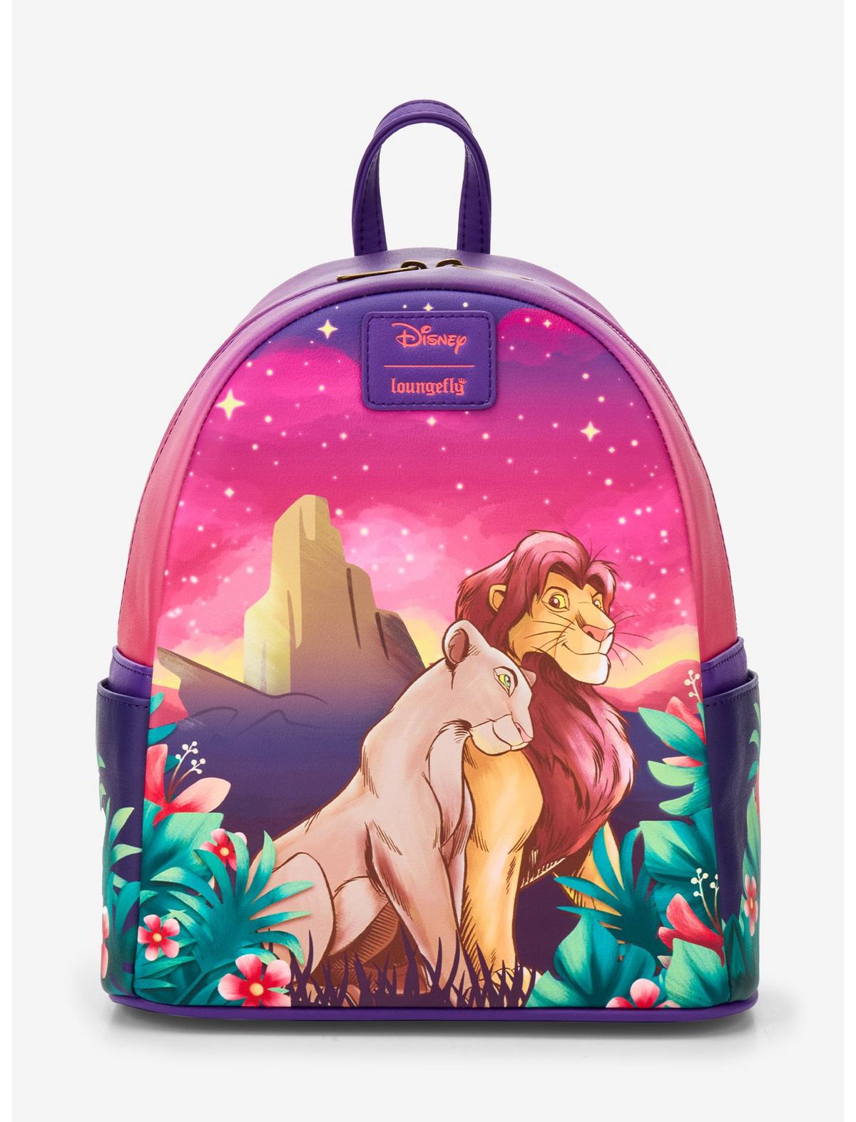 Loungefly Disney The Lion King Nala & Simba Pride Rock Mini Backpack - US 7327