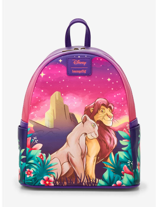 Loungefly Disney The Lion King Nala & Simba Pride Rock Mini Backpack - US 7327