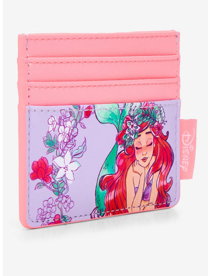 Loungefly Disney The Little Mermaid Floral Dream Cardholder - US 0527
