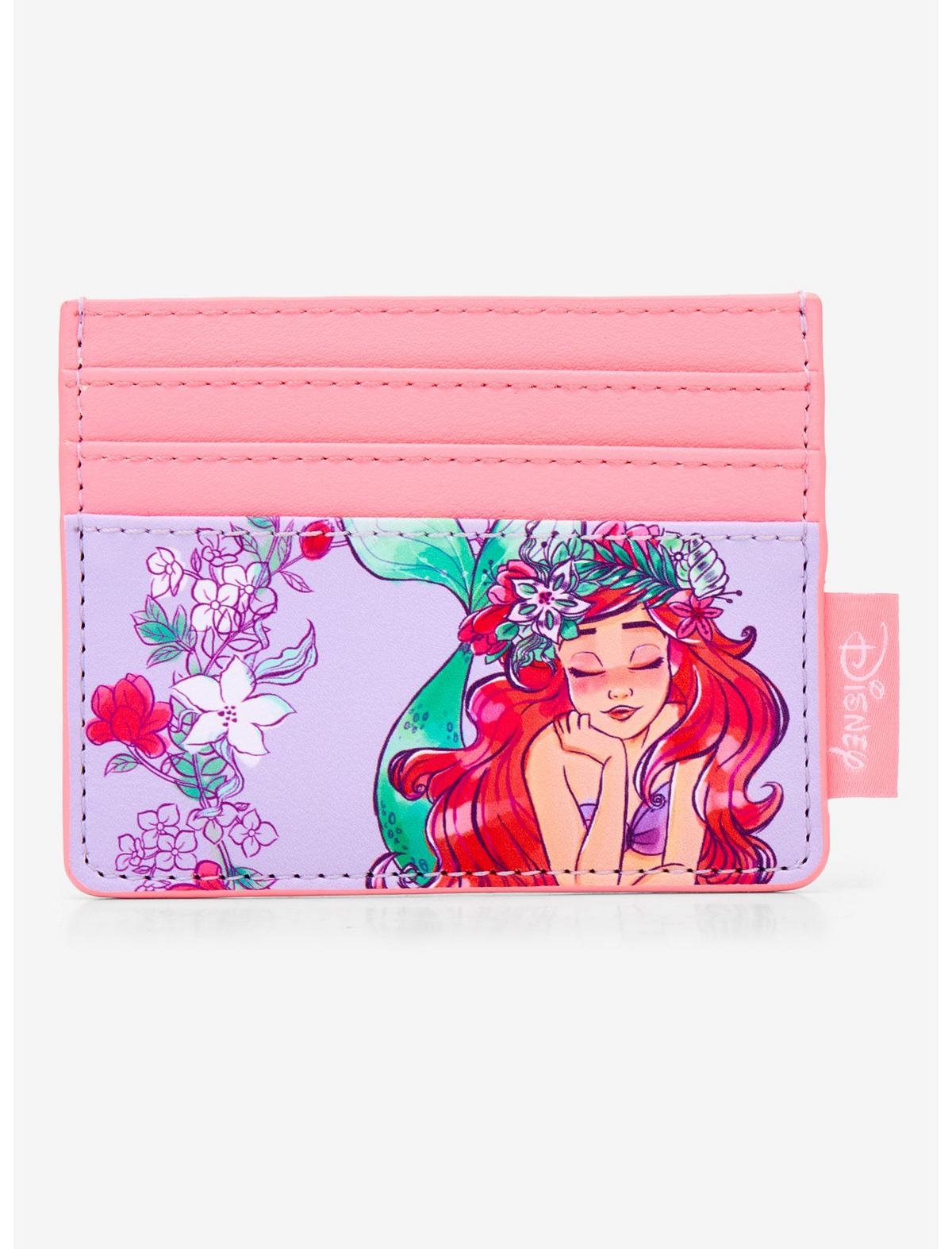 Loungefly Disney The Little Mermaid Floral Dream Cardholder - US 0527