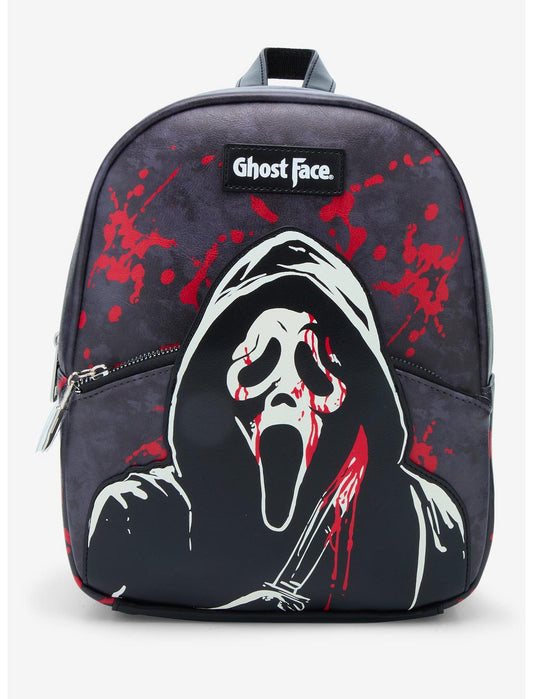 Ghost Face Blood Splatter Mini Backpack - US 5212