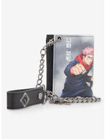 Jujutsu Kaisen Yuji & Sukuna Trifold Chain Wallet - US 7530