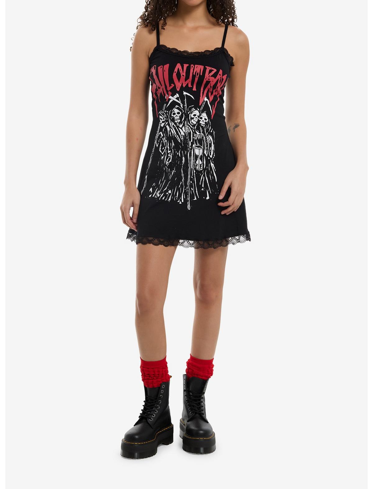 Fall Out Boy Grim Reaper Cami Dress - US 9665