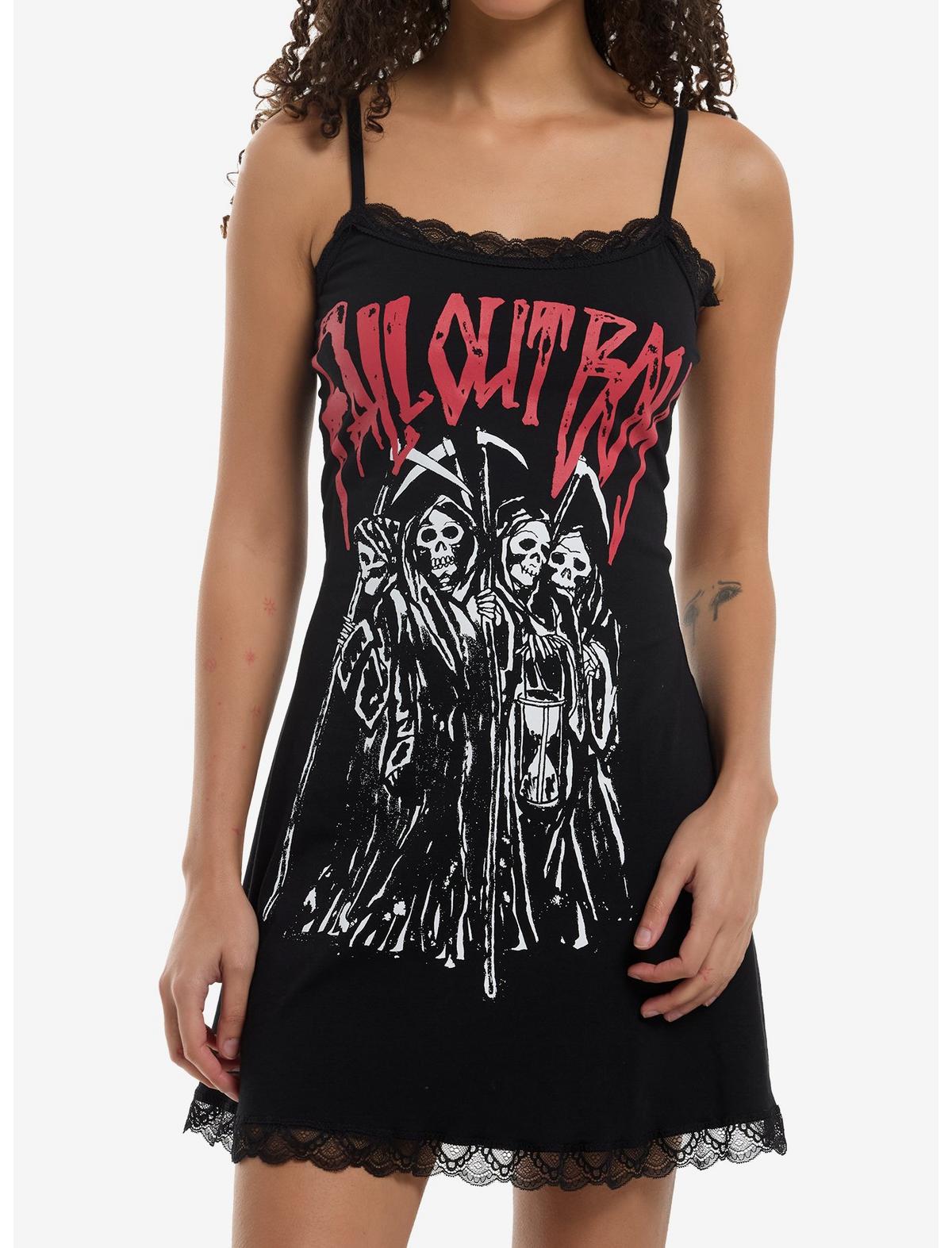 Fall Out Boy Grim Reaper Cami Dress - US 9665