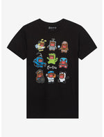 Domo Halloween Costume Grid T-Shirt - US 2180