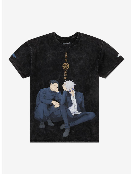 Jujutsu Kaisen SatoSugu Betta Fish Dark Wash T-Shirt - US 5436