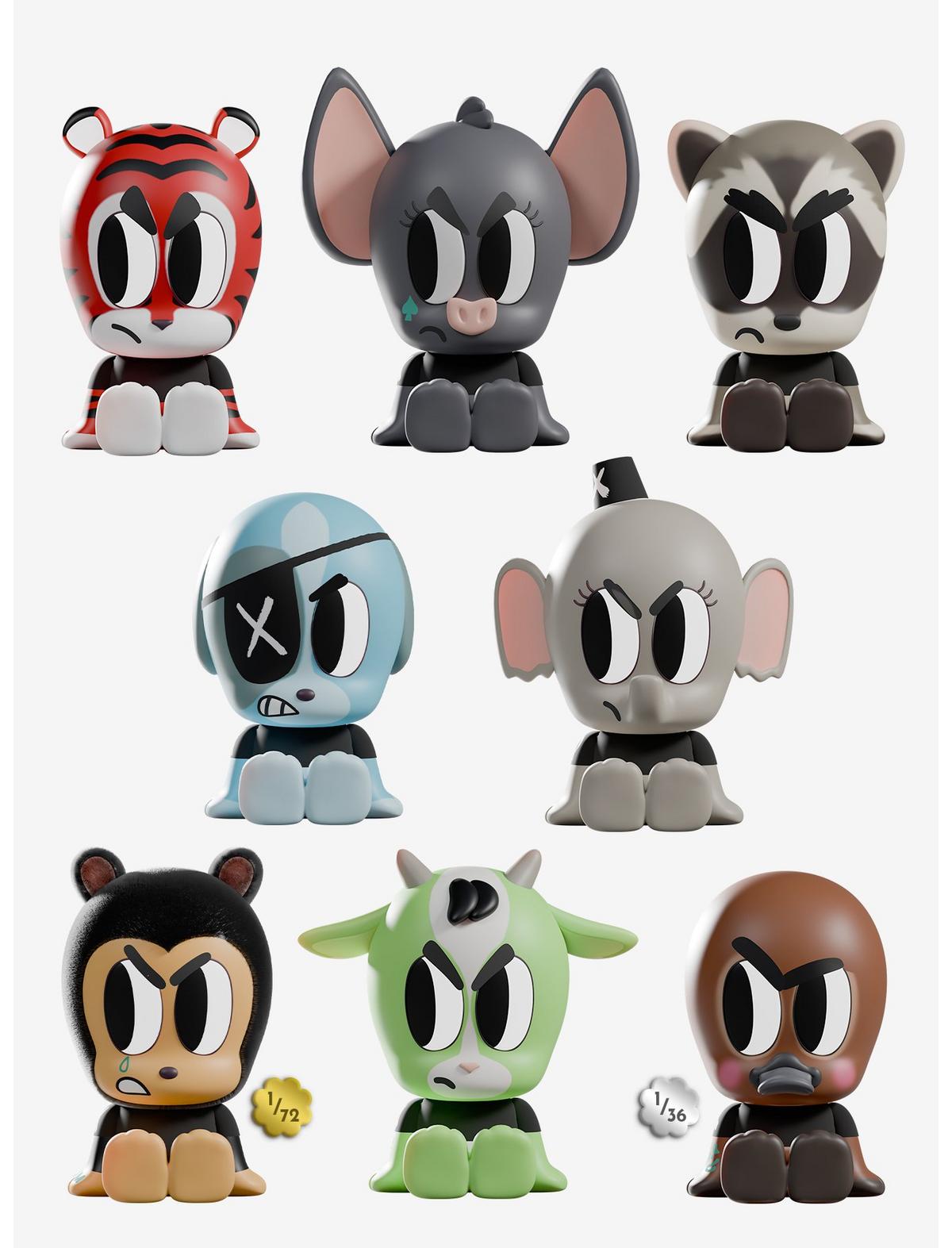Kaleidos Creative Tiny Shiny Hineys Badasses Blind Box Figure - US 2046