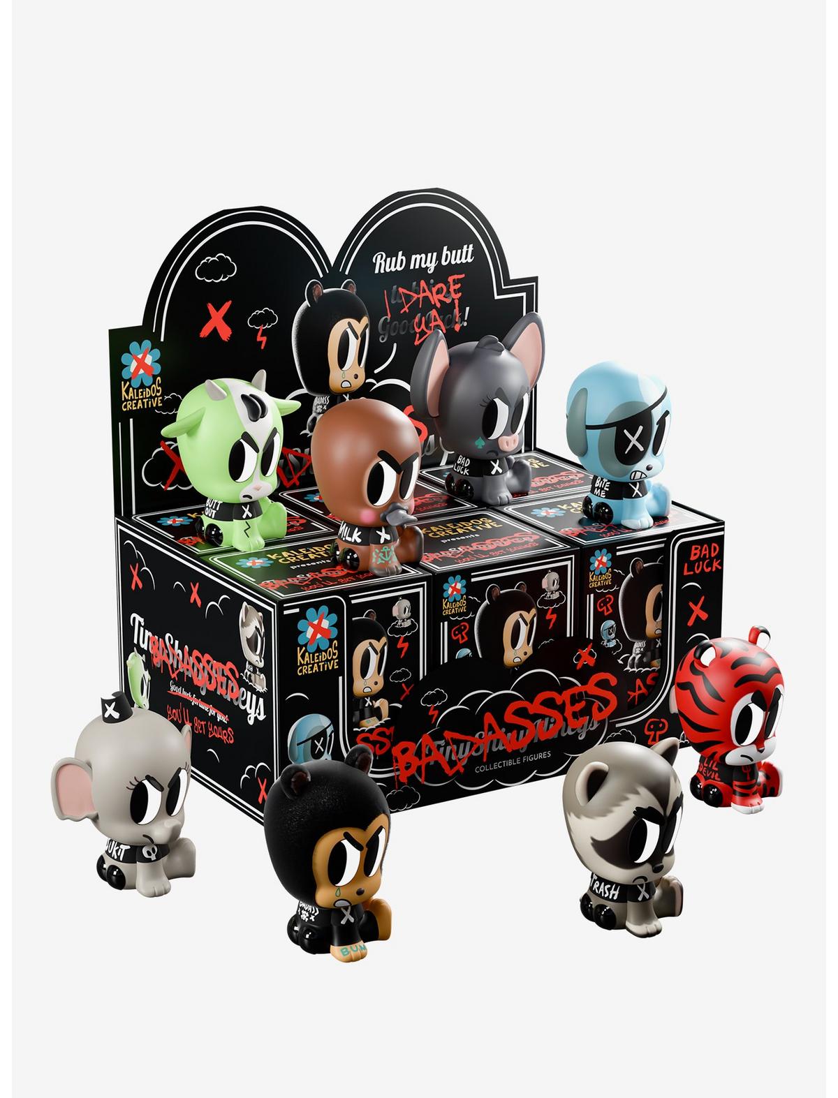 Kaleidos Creative Tiny Shiny Hineys Badasses Blind Box Figure - US 2046