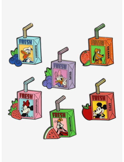 Loungefly Disney Mickey Mouse And Friends Juice Box Blind Box Enamel Pin Hot Topic Exclusive - US 1114