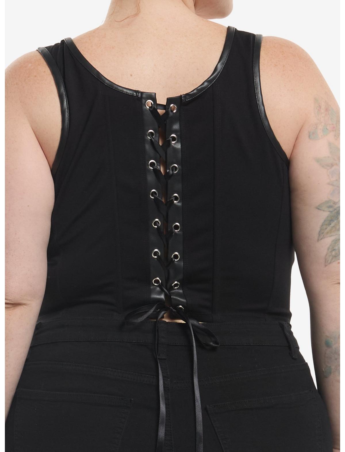 Death Note Chain Print Girls Corset Top Plus Size - US 0345