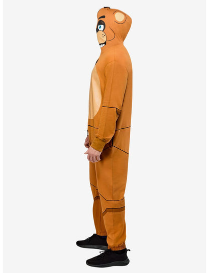 Five Nights At Freddy's Freddy Fazbear Hooded Zipsters Costume - US 2641