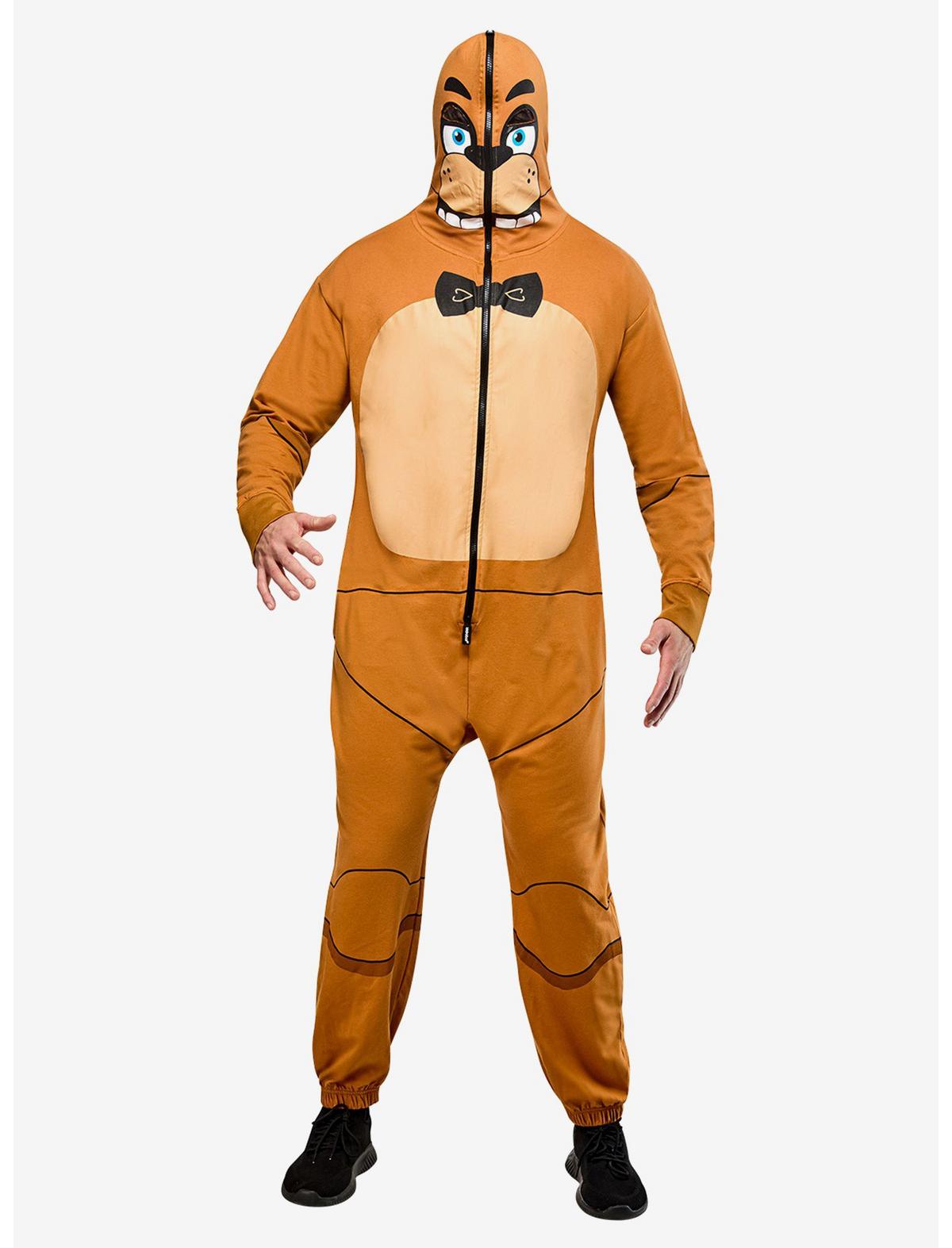 Five Nights At Freddy's Freddy Fazbear Hooded Zipsters Costume - US 2641