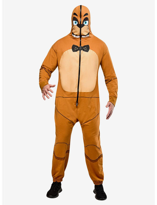 Five Nights At Freddy's Freddy Fazbear Hooded Zipsters Costume - US 2641
