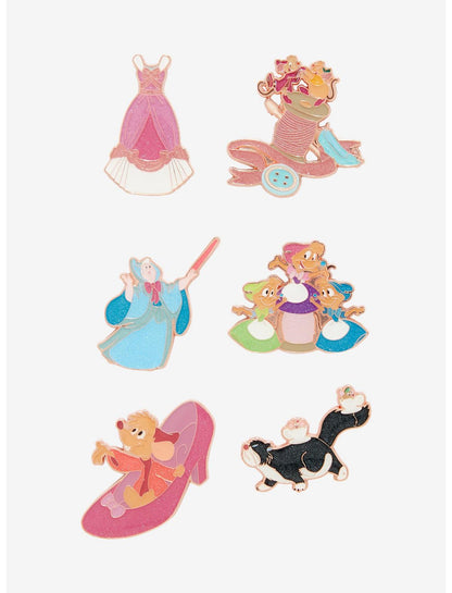 Loungefly Disney Cinderella 70th Anniversary Blind Box Enamel Pin - US 8333