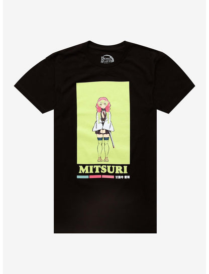 Demon Slayer: Kimetsu No Yaiba Mitsuri Portrait T-Shirt - US 2423