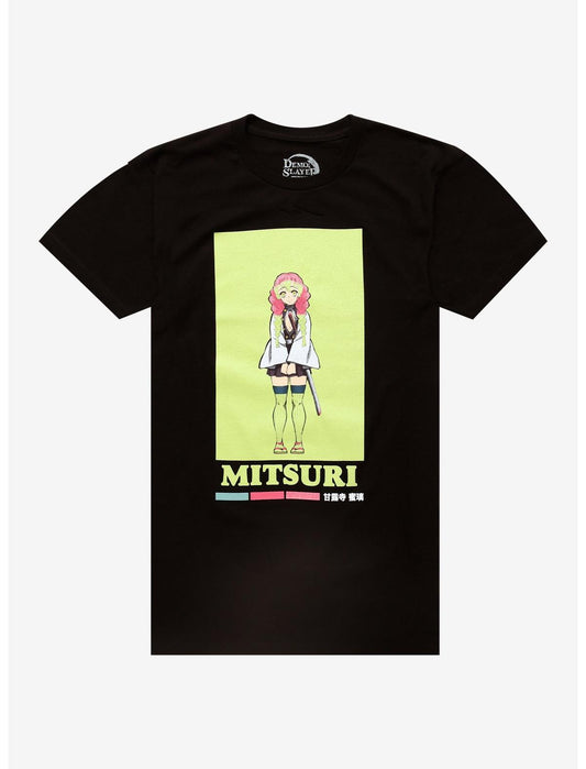 Demon Slayer: Kimetsu No Yaiba Mitsuri Portrait T-Shirt - US 2423