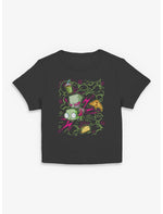Invader ZIM Doodle Zim Girls Baby T-Shirt - US 2974