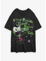 Invader ZIM Human Baby Worm Girls Oversized T-Shirt - US 2055