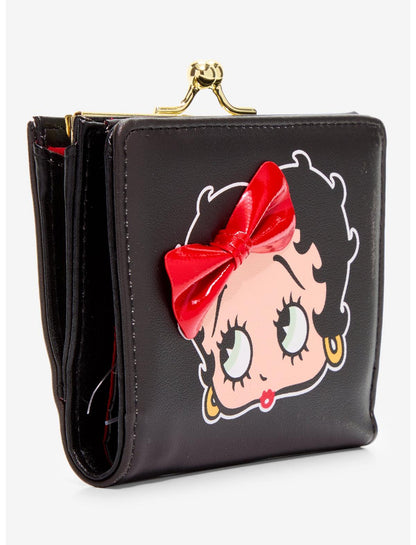Betty Boop Bow Kisslock Wallet - US 7617