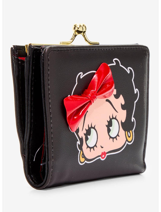 Betty Boop Bow Kisslock Wallet - US 7617