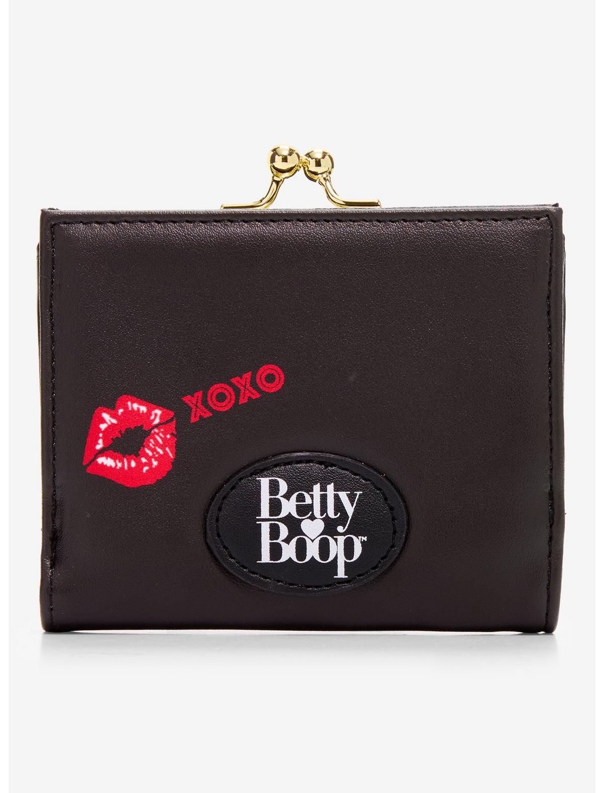 Betty Boop Bow Kisslock Wallet - US 7617