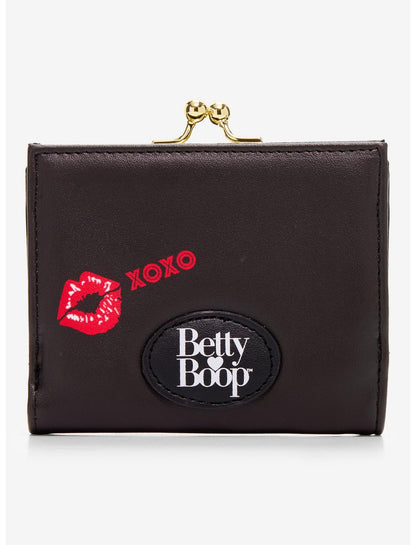 Betty Boop Bow Kisslock Wallet - US 7617