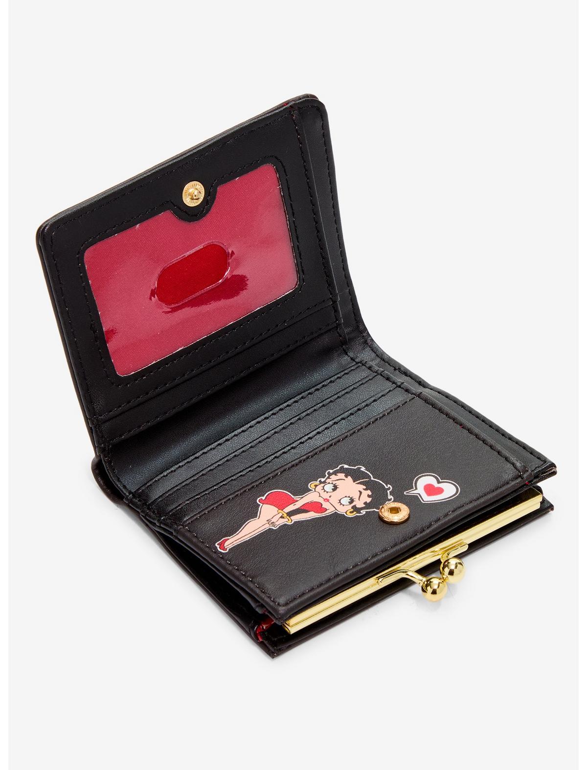 Betty Boop Bow Kisslock Wallet - US 7617