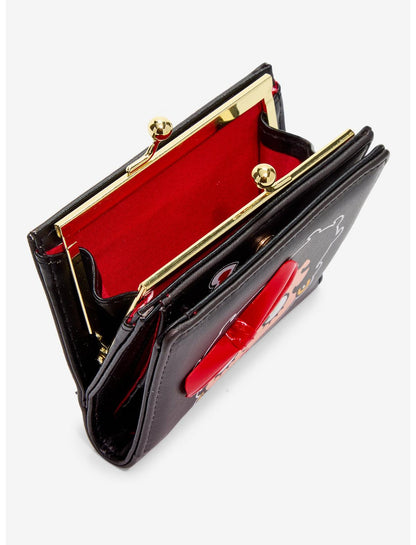 Betty Boop Bow Kisslock Wallet - US 7617
