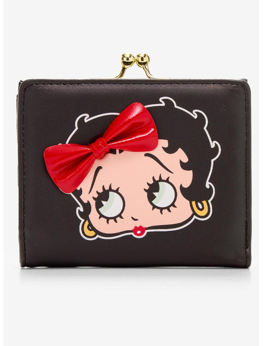 Betty Boop Bow Kisslock Wallet - US 7617