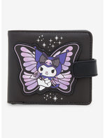 Kuromi Purple Butterfly Garden Mini Wallet - US 9184