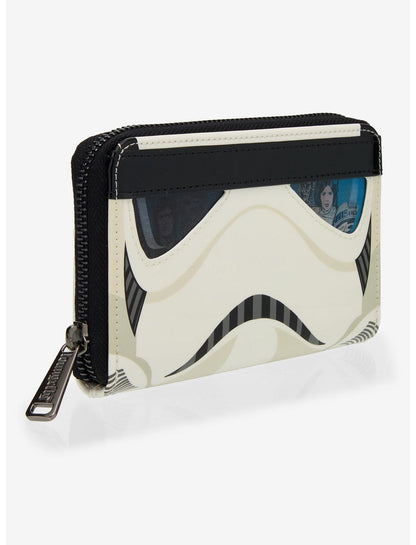 Loungefly Star Wars Stormtrooper Lenticular Mini Zipper Wallet - US 1322