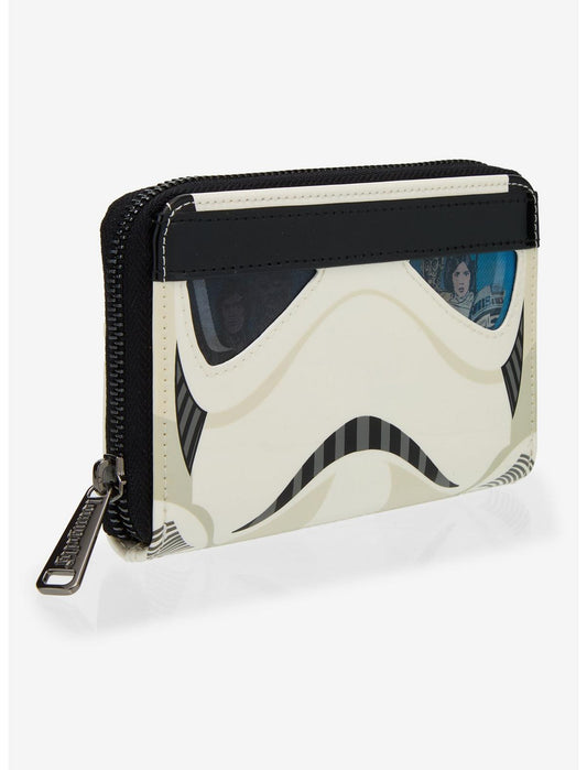 Loungefly Star Wars Stormtrooper Lenticular Mini Zipper Wallet - US 1322