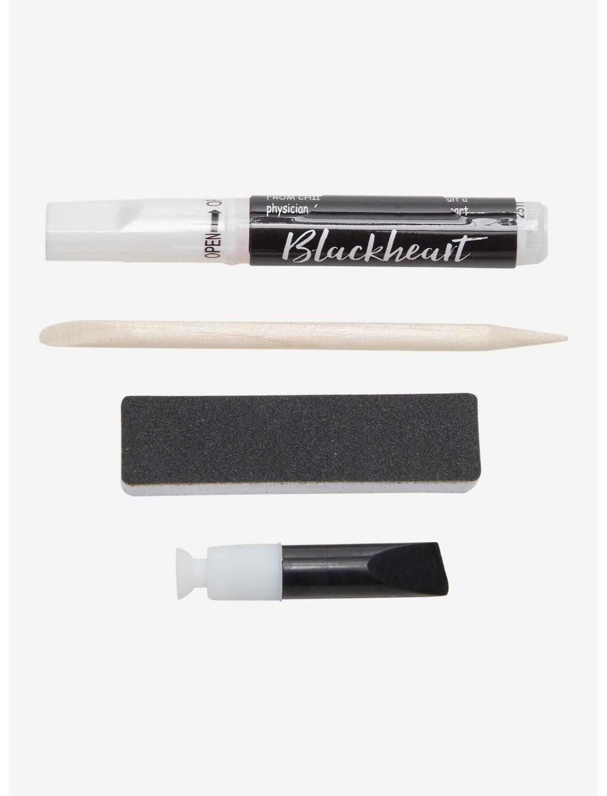Blackheart Silver Celestial Press-On Nail Set - US 4111