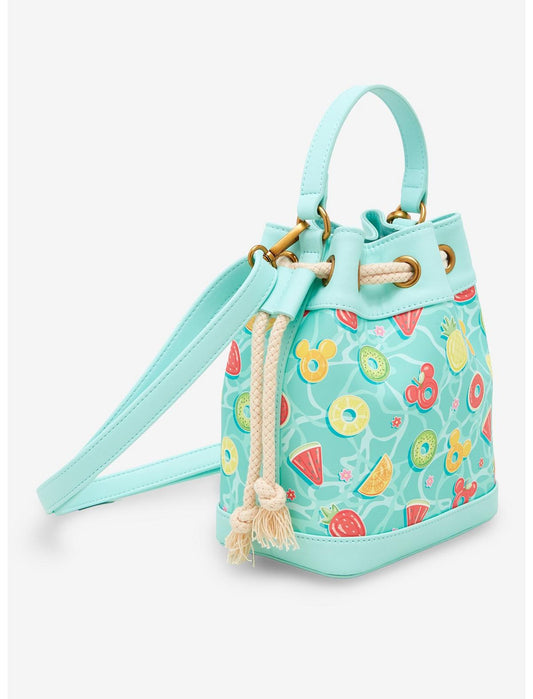 Loungefly Disney Mickey Mouse Pool Floaties Bucket Bag - US 8363