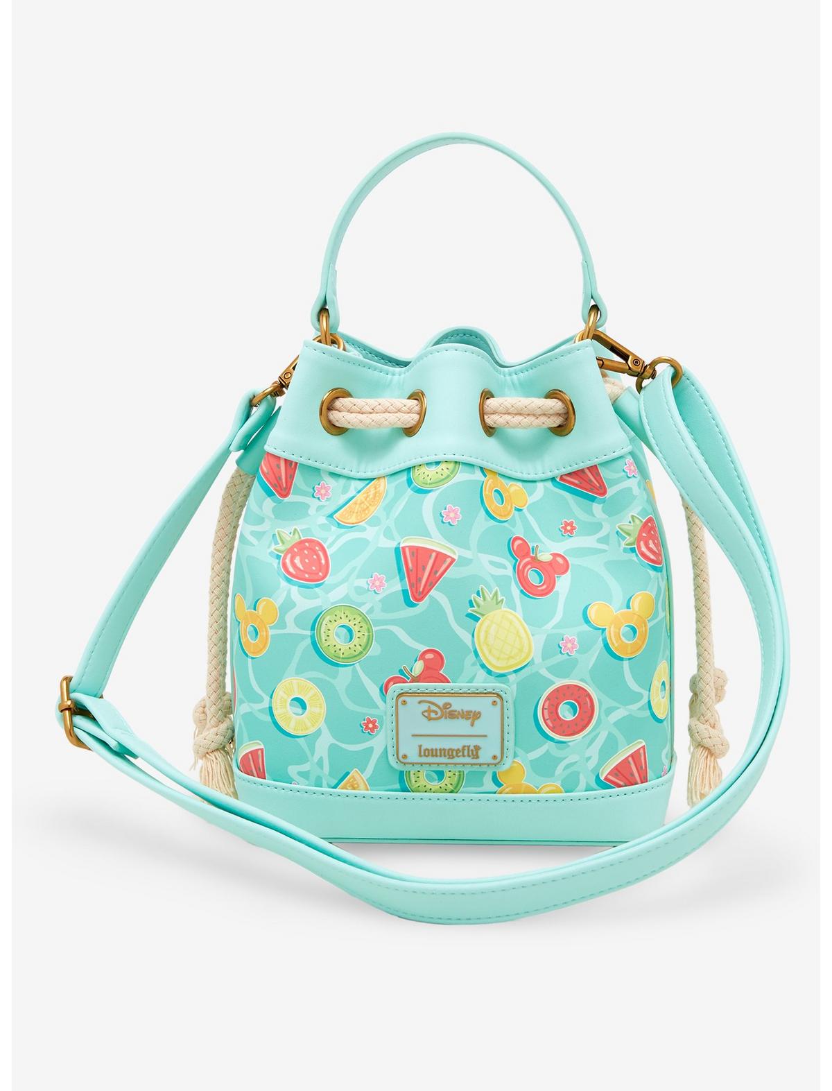 Loungefly Disney Mickey Mouse Pool Floaties Bucket Bag - US 8363