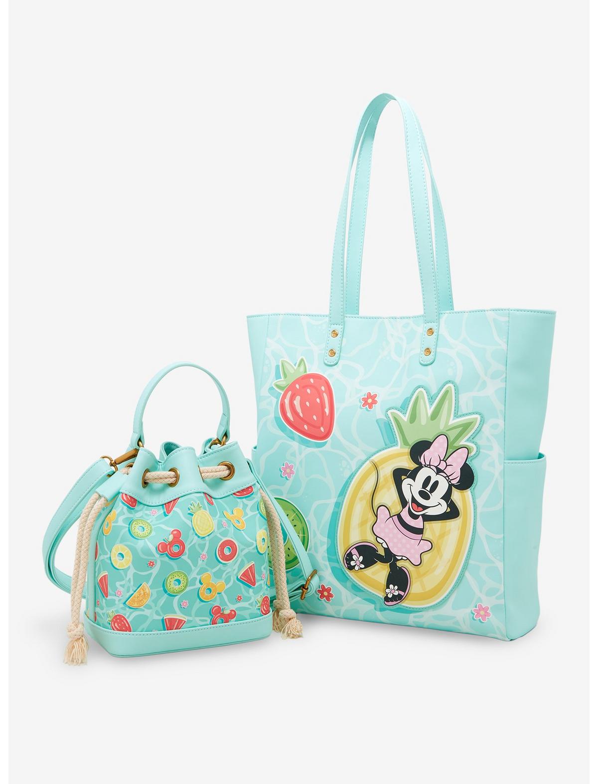 Loungefly Disney Mickey Mouse Pool Floaties Bucket Bag - US 8363